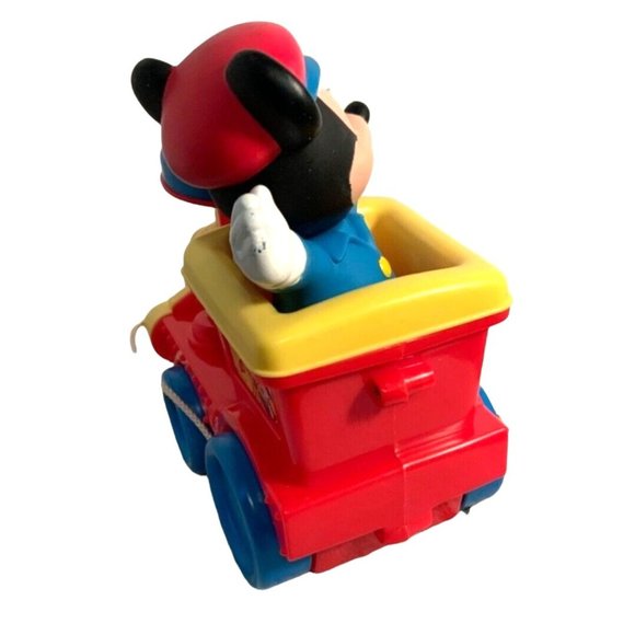 Disney Mickey Mouse Train Pull Toy Pop Balls - Picture 4 of 7